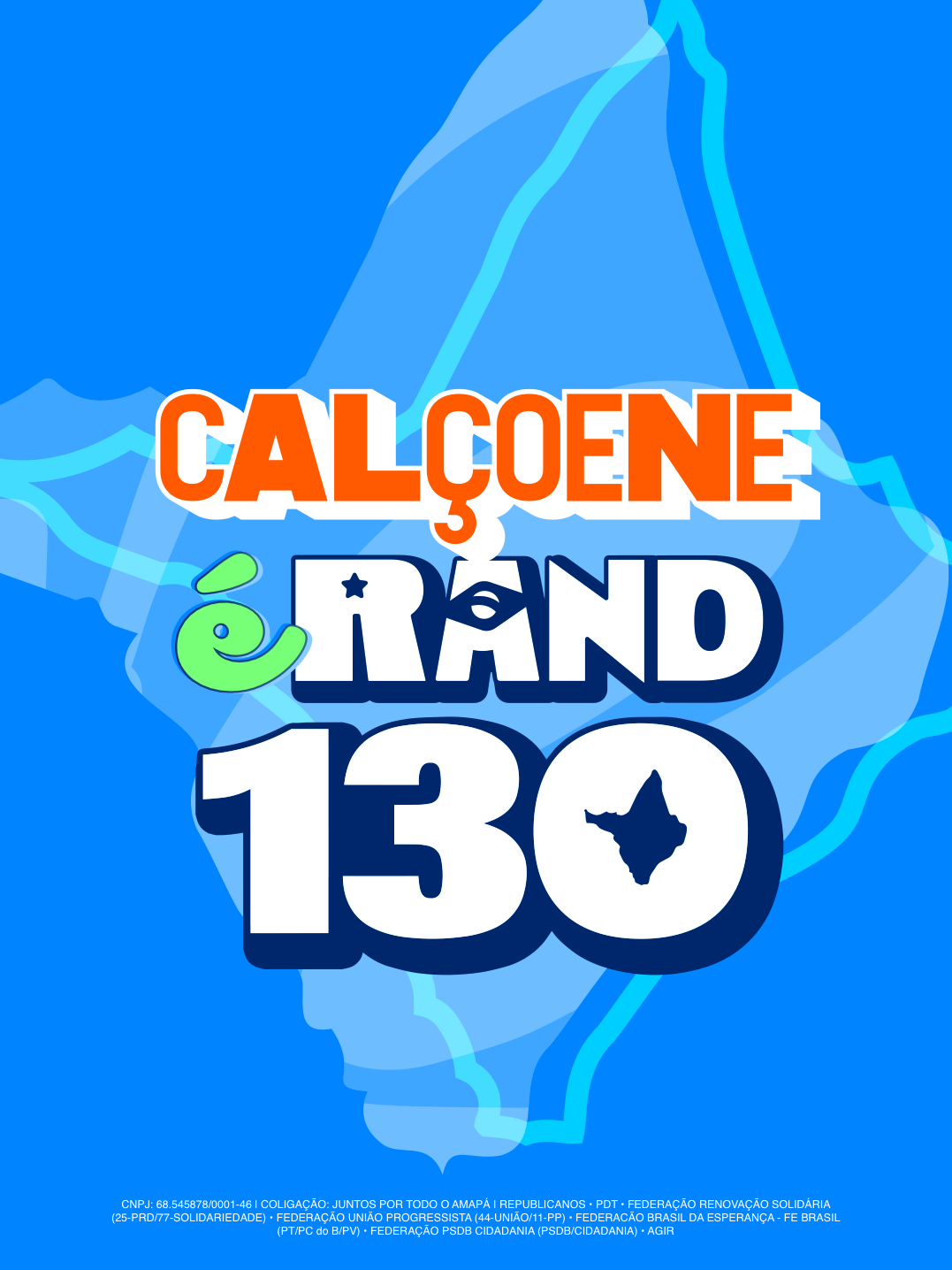 Arte da campanha para Calçoene