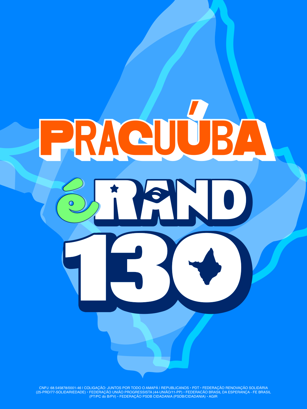 Arte da campanha para Pracuúba